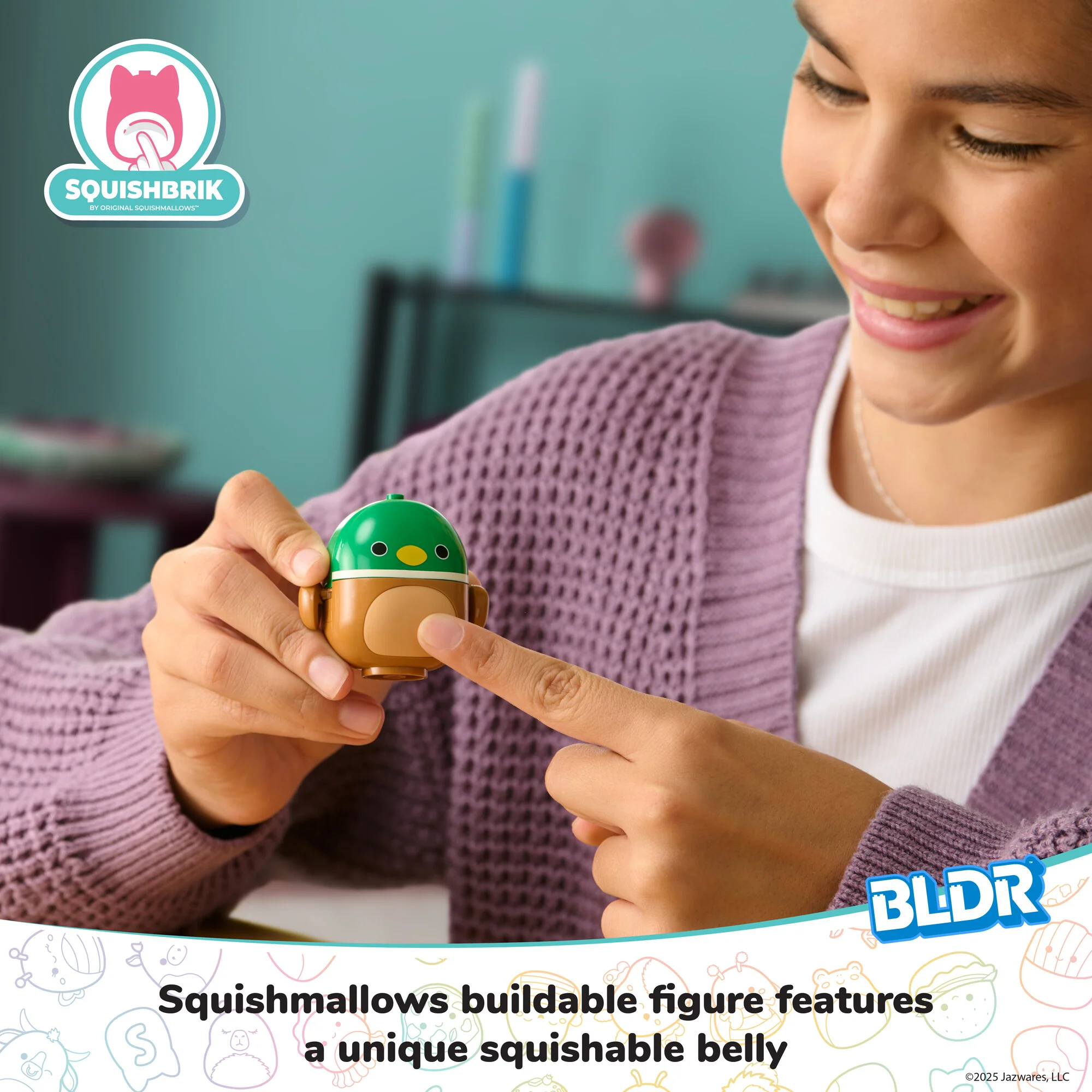 Squishmallows Avery’s Ball Game Building Set - Image 2