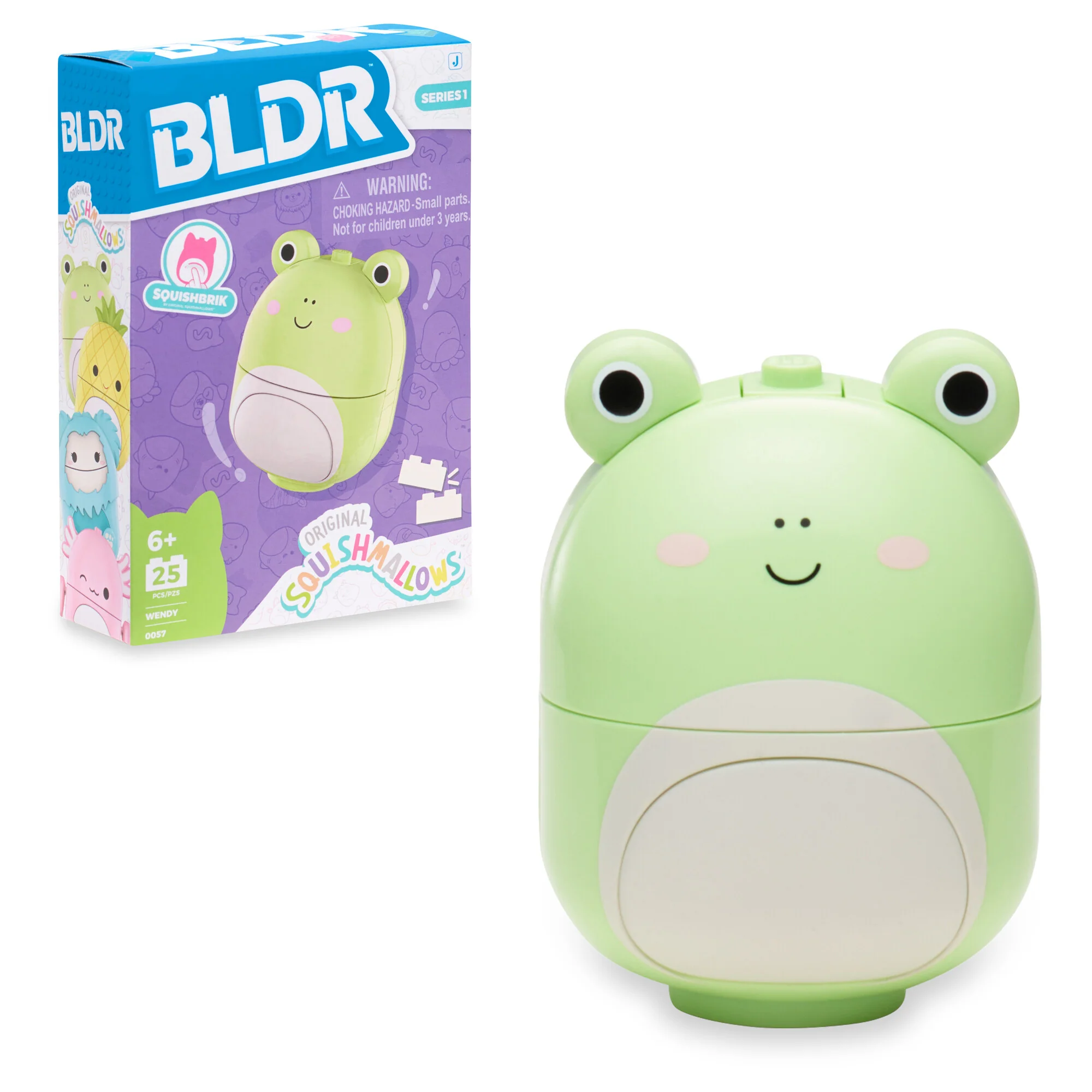 Squishmallows Wendy the Frog Buildable Figure