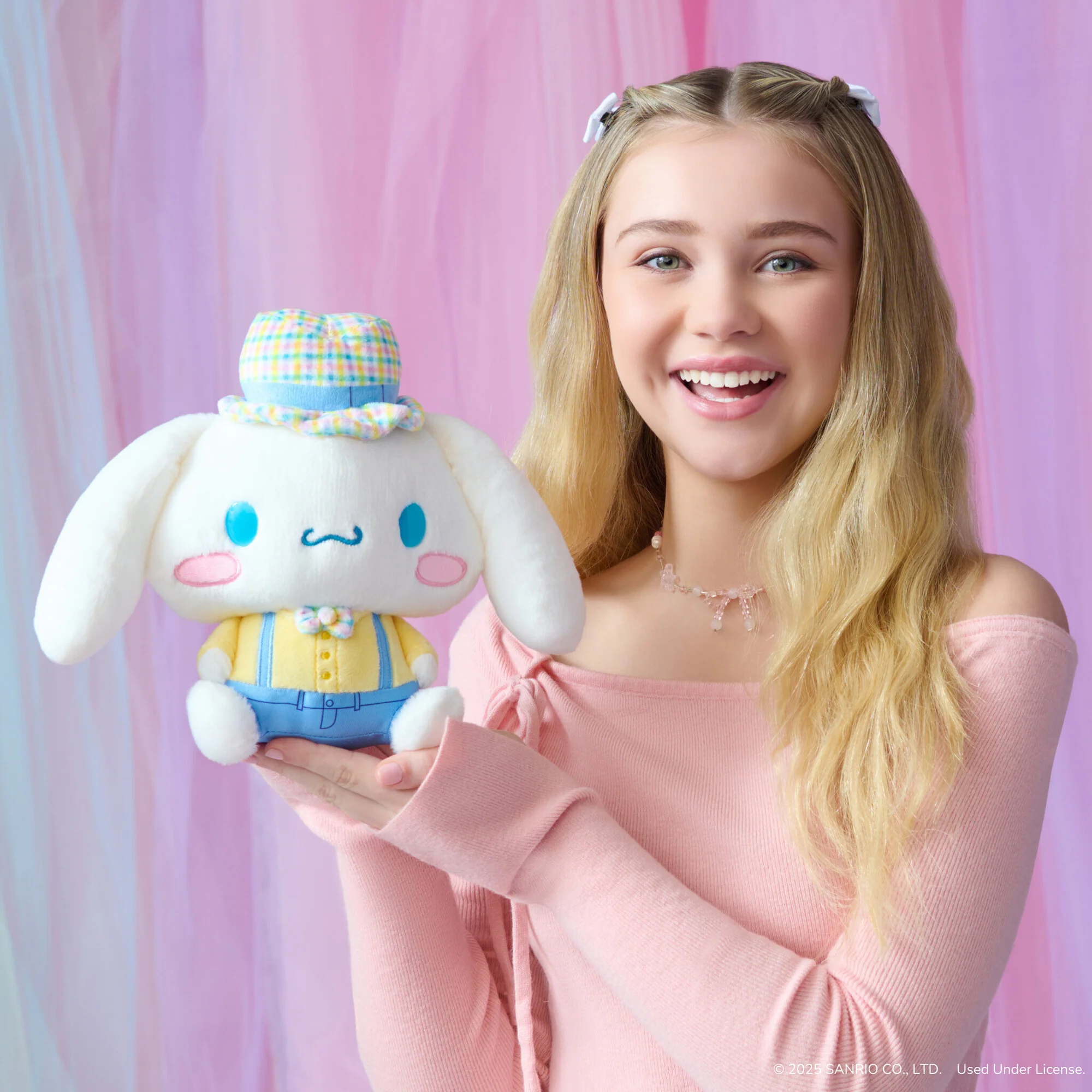 Hello Kitty and Friends Ultra-Premier 8-Inch Cinnamoroll Spring Plush - Limited Edition - Image 2