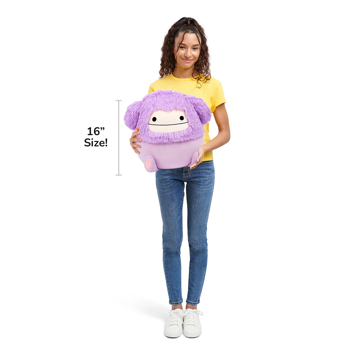 16-Inch Dilka the Lavender Bigfoot - Image 7